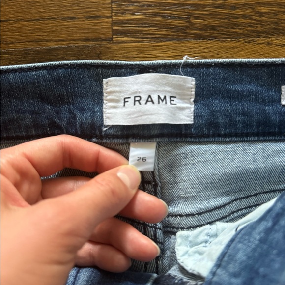 Frame Le Slim Palazzo Jeans - size 26 - Picture 3 of 4
